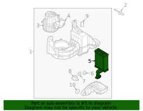 Evaporatorul de încălzire a trei rânduri pentru Volvo XC90 16-22