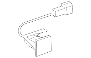 Прикуриватель обшивки арки правой Mercedes W167 GLE 350 450 20-26