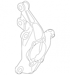 Цапфа передняя правая Mazda CX-5 17-18
