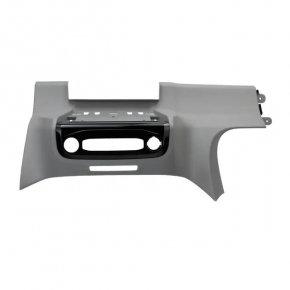 Decorație tablou de bord pentru control multimedia și buton pornire-oprire Ford Escape MK4 20 - negru, luciu