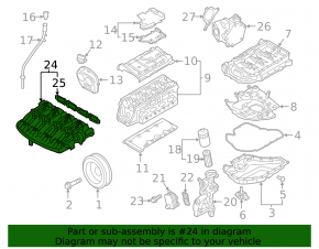 Коллектор впускной Audi Q7 16-26 2.0T