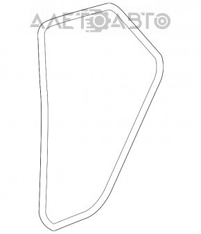 Уплотнитель двери задней левой Mercedes W164 ML