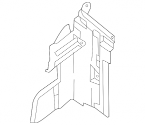 Deflector radiator stânga Nissan Sentra 16-19 restilizat 1.8