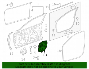 Panou interior ușă față dreapta Lexus ES 19-26