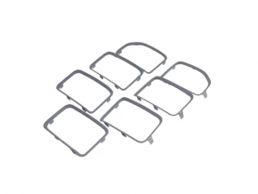 Kit ramă grilă auto neagră pentru Jeep Grand Cherokee WL 21-24