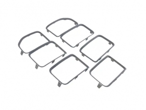 Kit ramă grilă auto neagră pentru Jeep Grand Cherokee WL 21-24