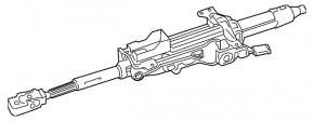 Рулевая колонка Mercedes A-class V177 19-22 с карданчиком