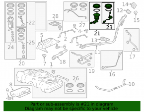 Датчик уровня топлива Honda HR-V 16-20