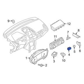 Подрулевой переключатель левый Ford Ecosport 18-22