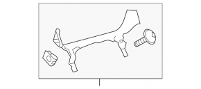 Carcasă bord Land Rover Range Rover Velar 18-23 (2 piese)