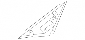 Накладка двери боковая передняя правая Toyota Camry v70 18-24