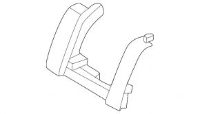 Pernă Isofix pentru scaunul din spate Nissan Murano 25-26