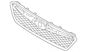 Решетка радиатора grill в сборе Subaru Impreza 17-19 GK