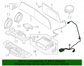 USB Hub Kia Niro 23-26