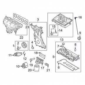 Щуп масляный Ford Escape MK3 13-19 2.0T