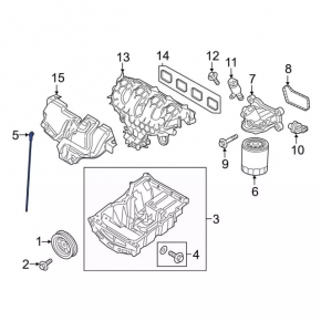 Щуп масляный Ford Escape MK3 13-19 2.0T