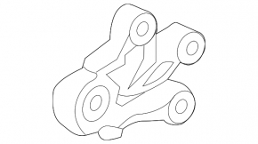 Кронштейн задней подушки двигателя Chevrolet Volt 11-15