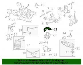 Кронштейн компрессора пневмоподвески Toyota Sequoia 08-16