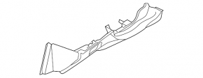 Накладка коленная водительская Infiniti FX35 FX45 03-08 беж