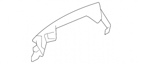 Mâner exterior stânga spate Mercedes GLS-class X166 13-19 fără cheie, crom
