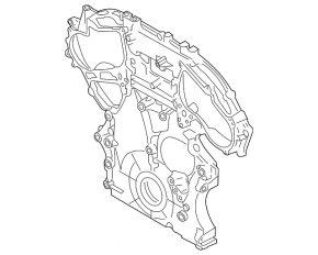 Передняя крышка двигателя Infiniti G25 G35 G37 4d 06-14 внешняя
