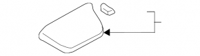 Подлокотник Volvo XC60 18-26 кожа черная