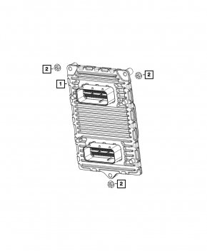 Блок ECU компьютер двигателя Jeep Compass 22-22 2.4