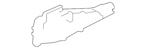Механизм ручки двери передней левой Chevrolet Volt 11-15