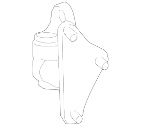 Петля двери нижняя передняя левая Mercedes W164 ML