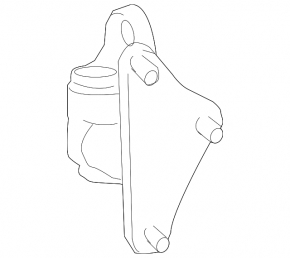 Петля двери нижняя передняя левая Mercedes W164 ML