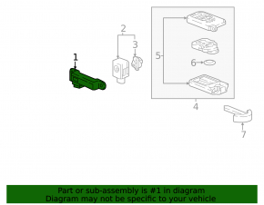 Antenna Keyless центральной консоли Honda Insight 19-22