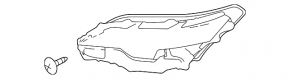 Стекло фары правое Lexus RX 23-26 Japan built