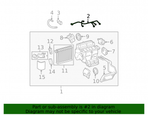Проводка печки Lexus GS300 GS350 GS430 GS450h 06-11