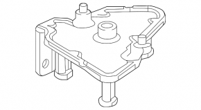 Suport superior ABS Mercedes Clasa C W205 19-21