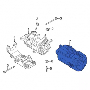 Кожух компрессора кондиционера Ford Mustang Mach-E 21-26