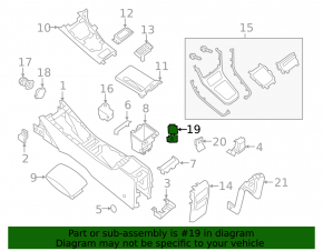 USB Hub, AUX Nissan Sentra 13-19