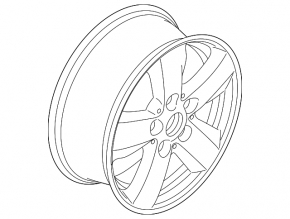 Диск колесный R15 Mini Cooper F56 3d 14-19