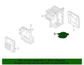 Вентилятор Central Gateway Control Module Volkswagen ID.4 21-22