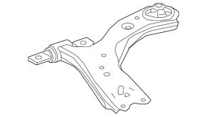 Maneta inferioara fata stanga Toyota Camry v70 18 - nou original