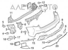 Парктроник передний BMW 5 G30 17-23