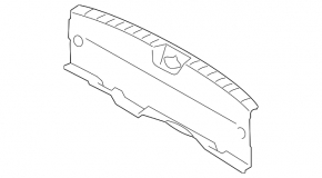 Накладка проема багажника Hyundai Elantra UD 11-13
