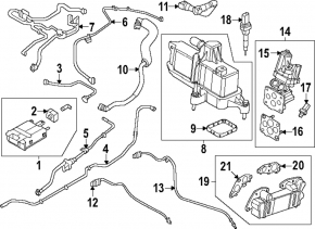 Масляный сепаратор Ford Escape MK4 23-26 1.5T