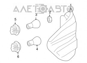 Фонарь правый Mercedes W164 ML 05-08