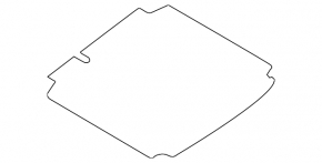 Capac portbagaj VW Jetta 11-18 SUA negru