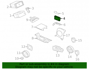 Satellite Radio Module Mitsubishi Outlander Sport ASX 10-25