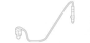 Лямбда-зонд первый Mercedes GLC 300/350e 16-19 2.0