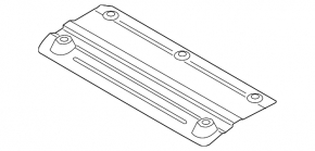 Scut termic tobă spate Ford Fusion mk5 13-20