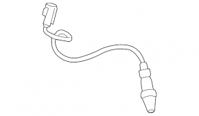 Лямбда-зонд второй Lincoln MKC 17-19 2.0T, 2.3T