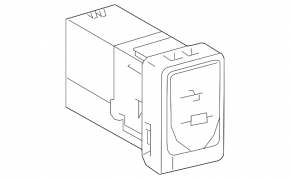 USB Hub, AUX Toyota Sienna 11-14