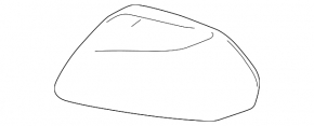 Крышка бокового зеркала левая Toyota Avalon 19-22